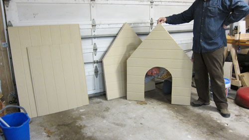 Building Snoopy s Dog House For Christmas Remodern Ranch